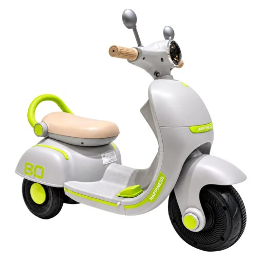 Alternative view of Moto Elétrica Infantil HYE HYE-MB001 Vespa 5 km/h - Verde