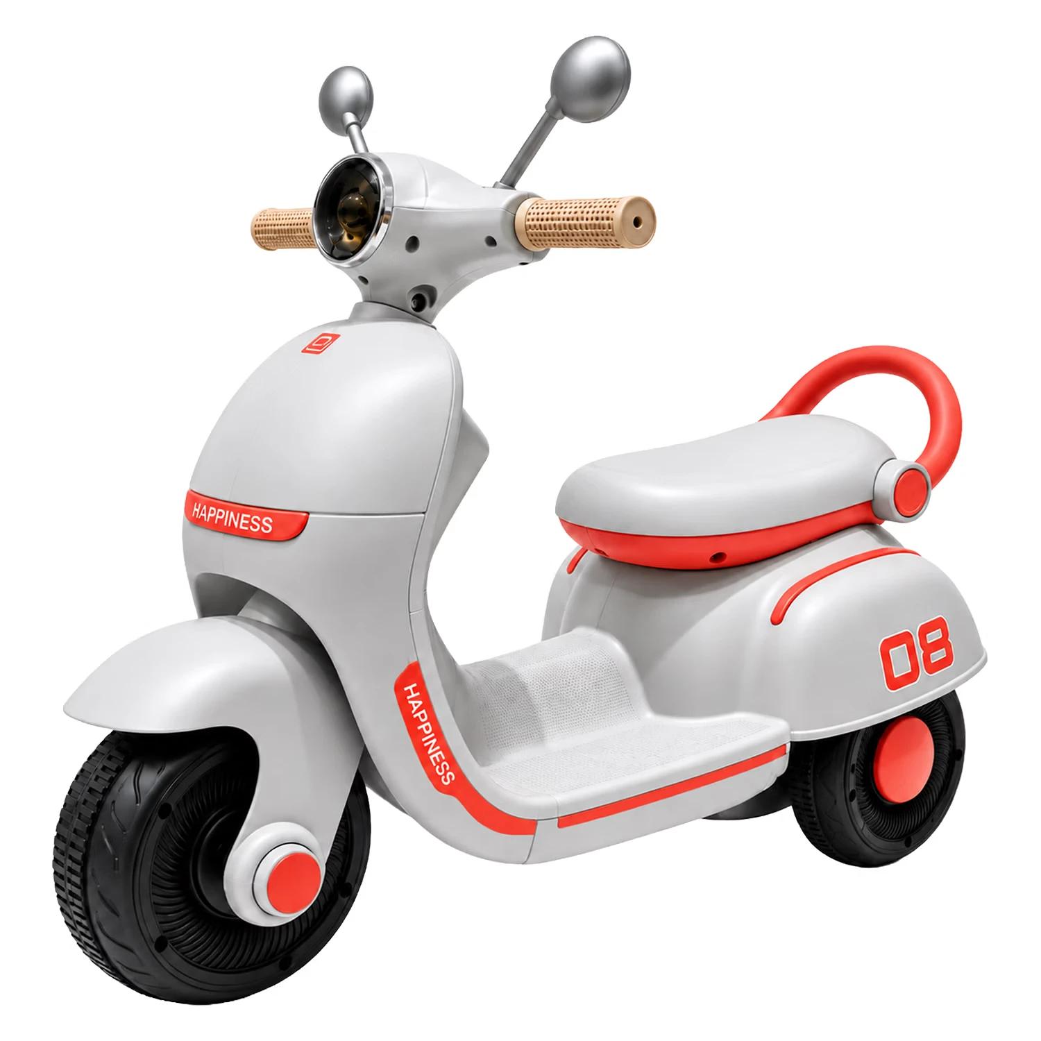 Alternative view of MOTO Elétrica INFANTIL HYE-MB001 VESPA Naranja