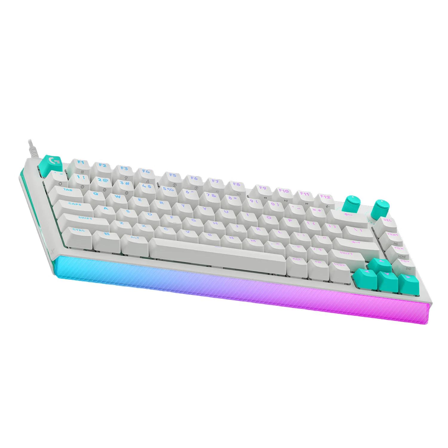 Alternative view of TECLADO LOGITECH G512X LIGHTSYNC RGB Mecánico ESP WHITE 920-013948