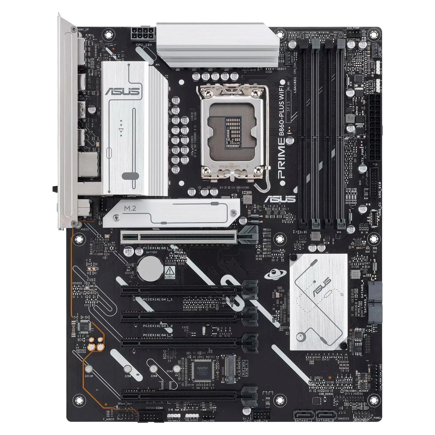 PLACA Madre (1851) B860 ASUS B860-PLUS PRIME 4XDDR5 OC - Imagen 2