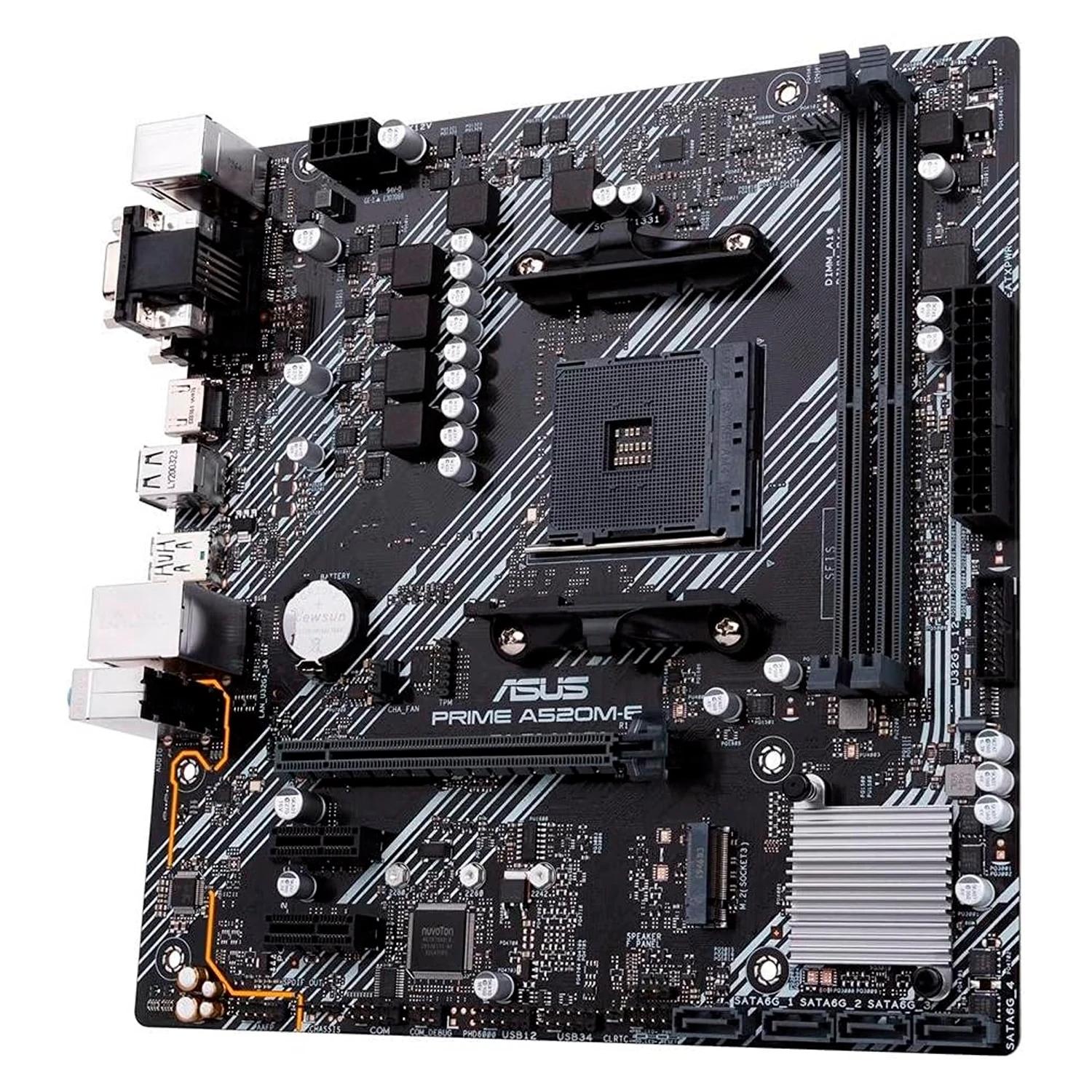 PLACA Madre (AM4) A520 ASUS PRIME A520M-E 2XDDR4 - Imagen 3