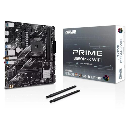 PLACA Madre (AM4) B550 ASUS PRIME B550M-K WIFI 4XDDR4