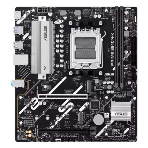 Alternative view of Placa Madre ASUS Prime B840M-K DDR5 Socket AM5 Chipset AMD B840 Micro ATX
