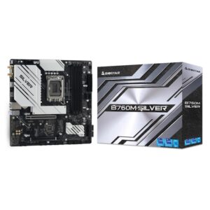 PLACA Madre (1700) B760 BIOSTAR B760M SILVER 4XDDR5