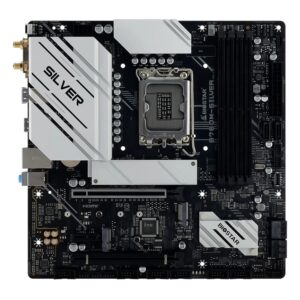 PLACA Madre (1700) B760 BIOSTAR B760M SILVER 4XDDR5 - Imagen 2