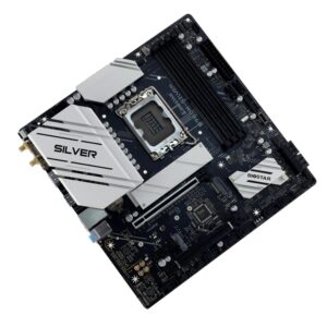 PLACA Madre (1700) B760 BIOSTAR B760M SILVER 4XDDR5 - Imagen 3