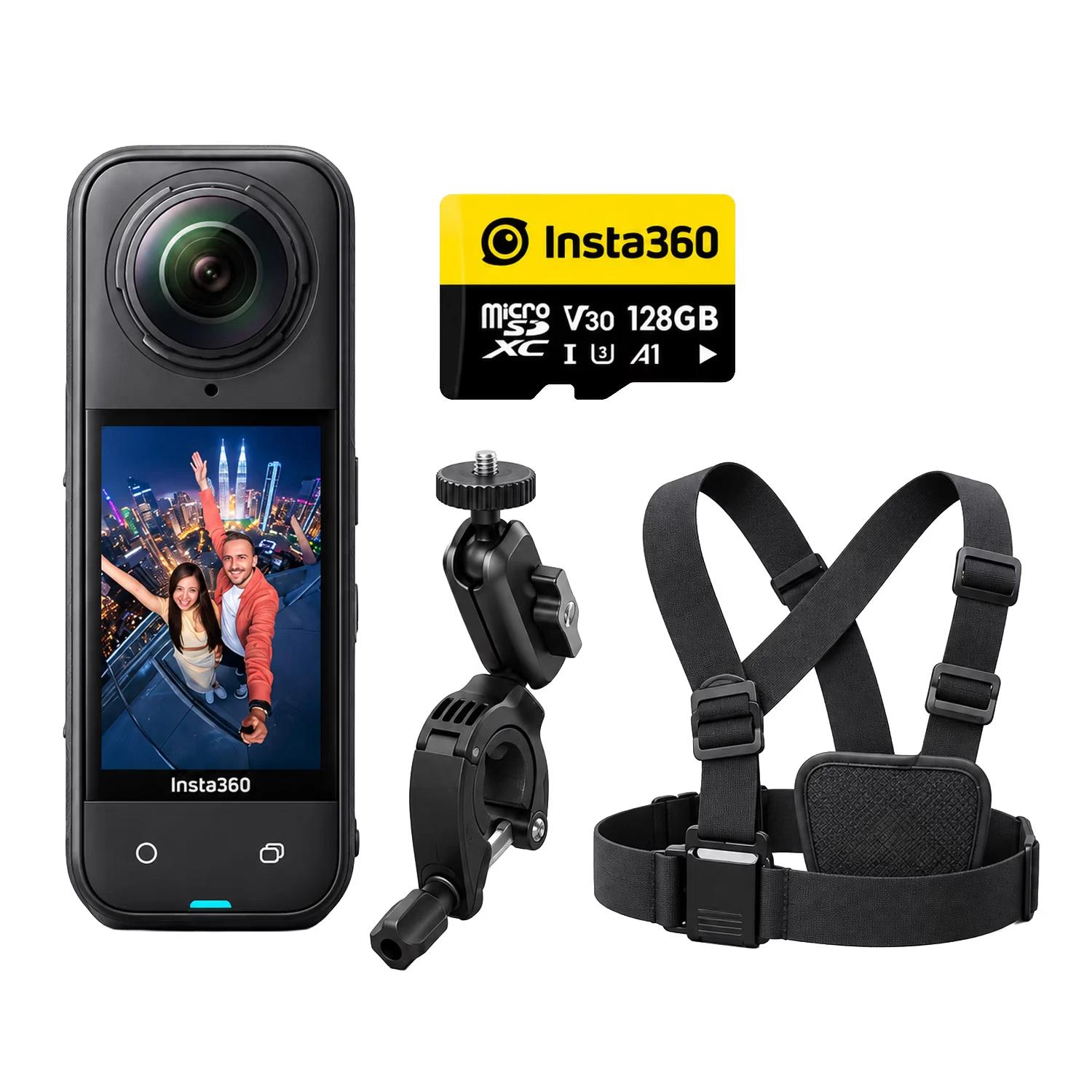 CAMERA INSTA360 X5 CYCLING BUNDLE ACTION CAM 8K CINSAAHA (X511) - Imagen 6