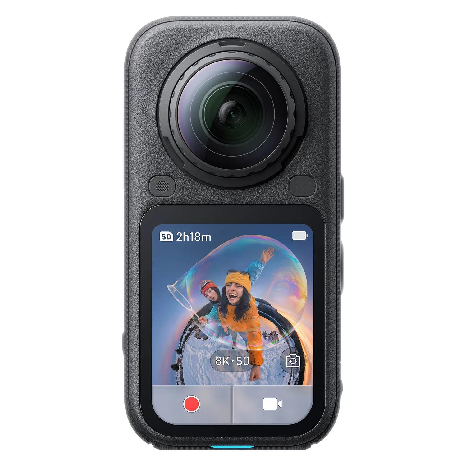 Camara De Acción Insta360 X6 Travel Bundle Action CINSABXA 120MP WiFi - Negro