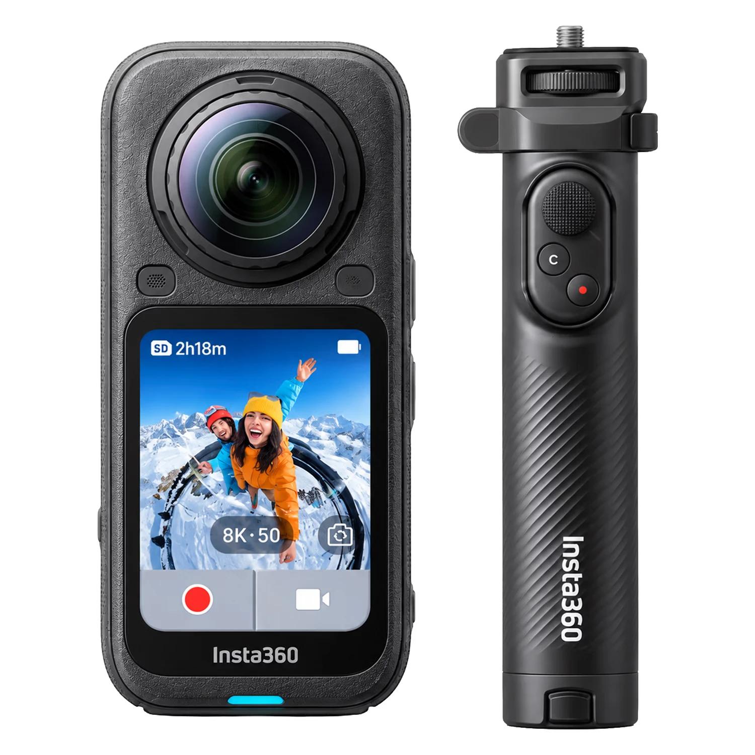 Camara De Acción Insta360 X6 Travel Bundle Action CINSABXA 120MP WiFi - Negro - Imagen 5