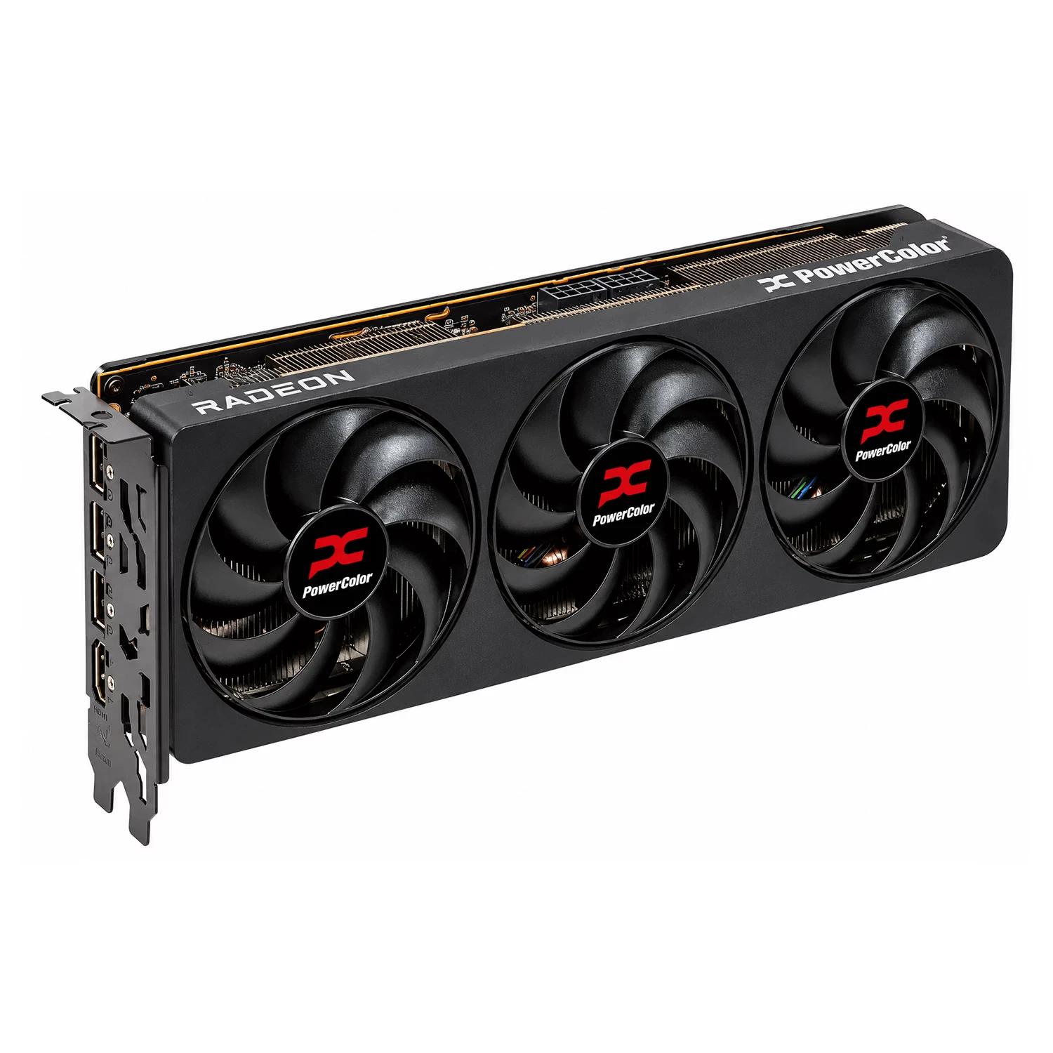 Placa De Video PowerColor AMD Radeon RX-9070GRE 12GB GDDR6 - RX9070GRE-12G-A - Imagen 3