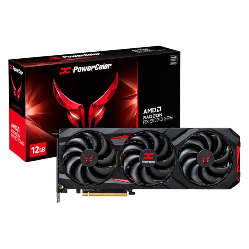 Placa De Video PowerColor Red Devil AMD Radeon RX-9070GRE 12GB GDDR6 - RX9070GRE-12G-E/OC