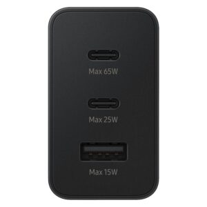 CARREG P/TOMADA SAMSUNG EP-T6530NBEGEU ADAP.TRIO - Imagen 3