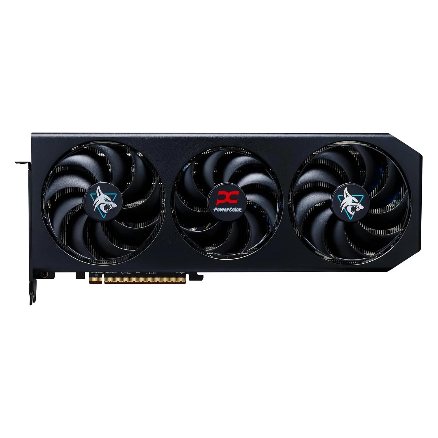 Alternative view of Placa De Video PowerColor Hellhound AMD Radeon RX-9070GRE 12GB GDDR6 - RX9070GRE-12G-L/OC