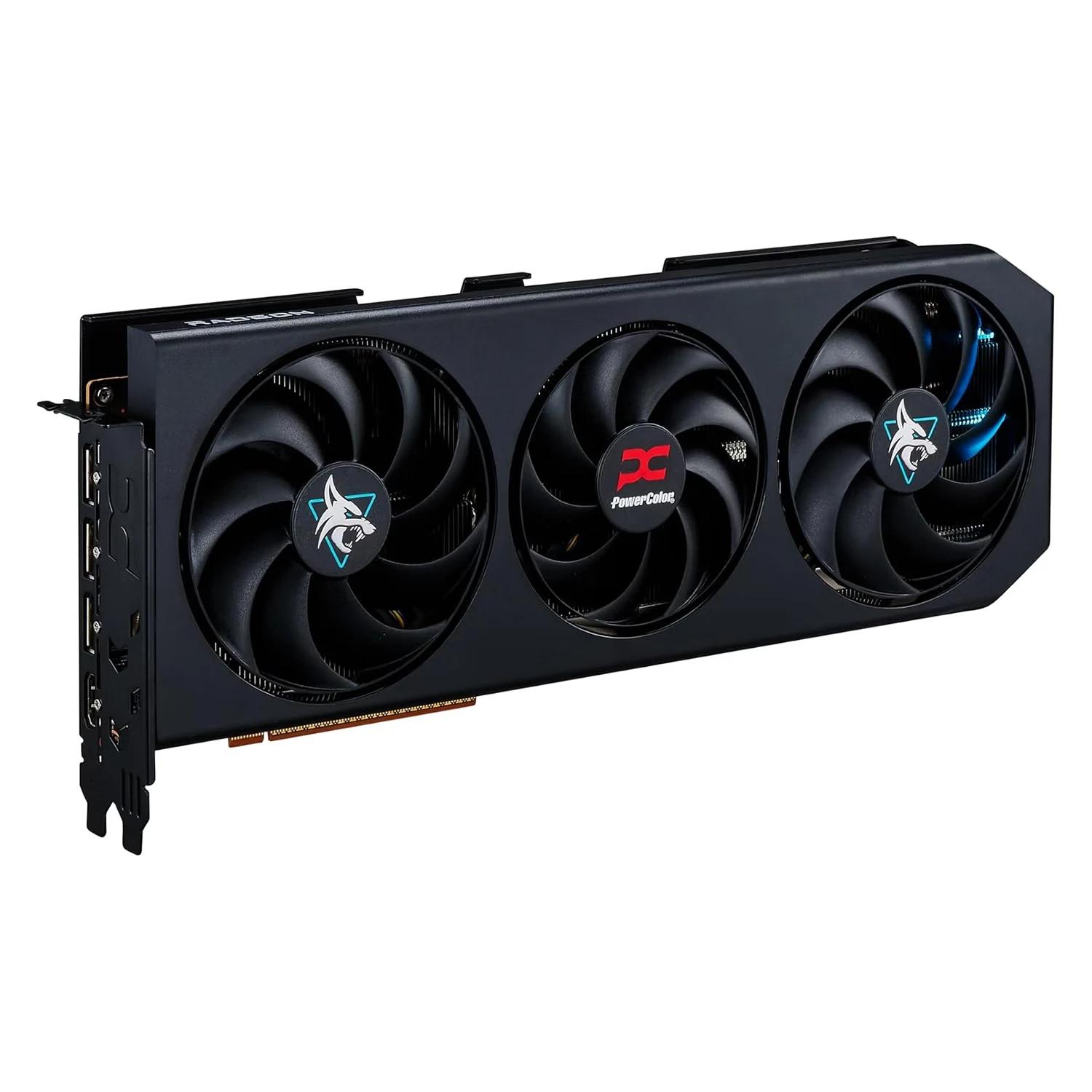 Placa De Video PowerColor Hellhound AMD Radeon RX-9070GRE 12GB GDDR6 - RX9070GRE-12G-L/OC - Imagen 3