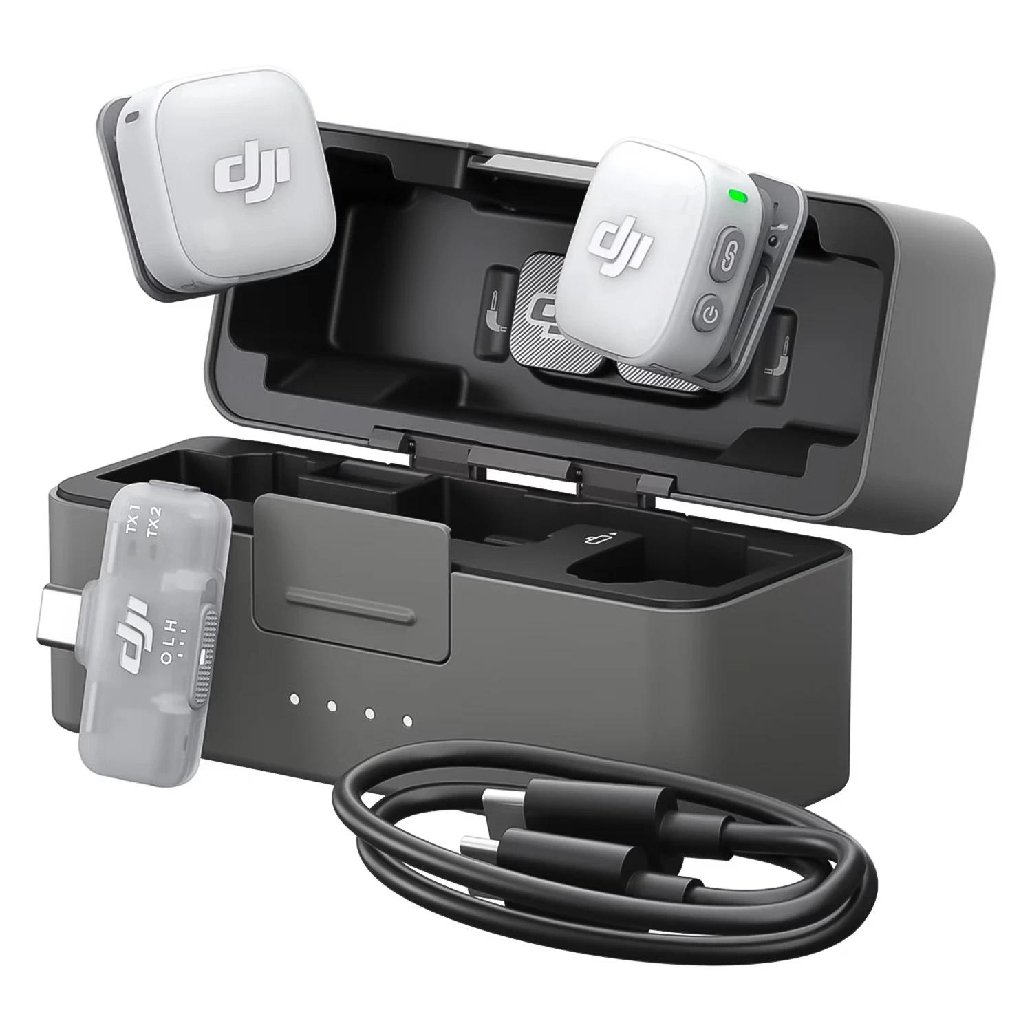 DJI Micrófono MIC MINI 2 (2 TX + 1 MOBILE RX + CHARGING CASE)(ANATEL)*