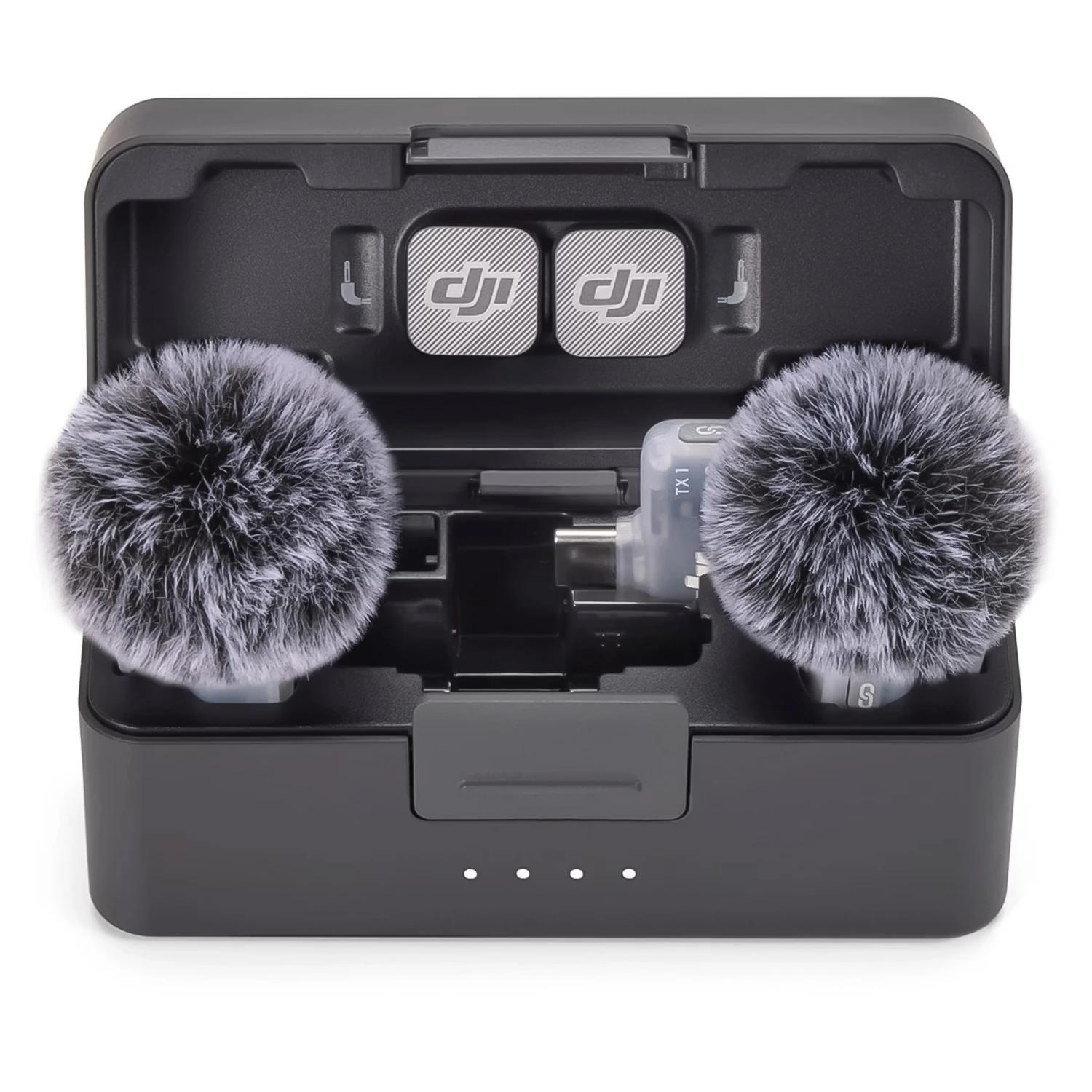 DJI Micrófono MIC MINI 2 (2 TX + 1 MOBILE RX + CHARGING CASE)(ANATEL)* - Imagen 2