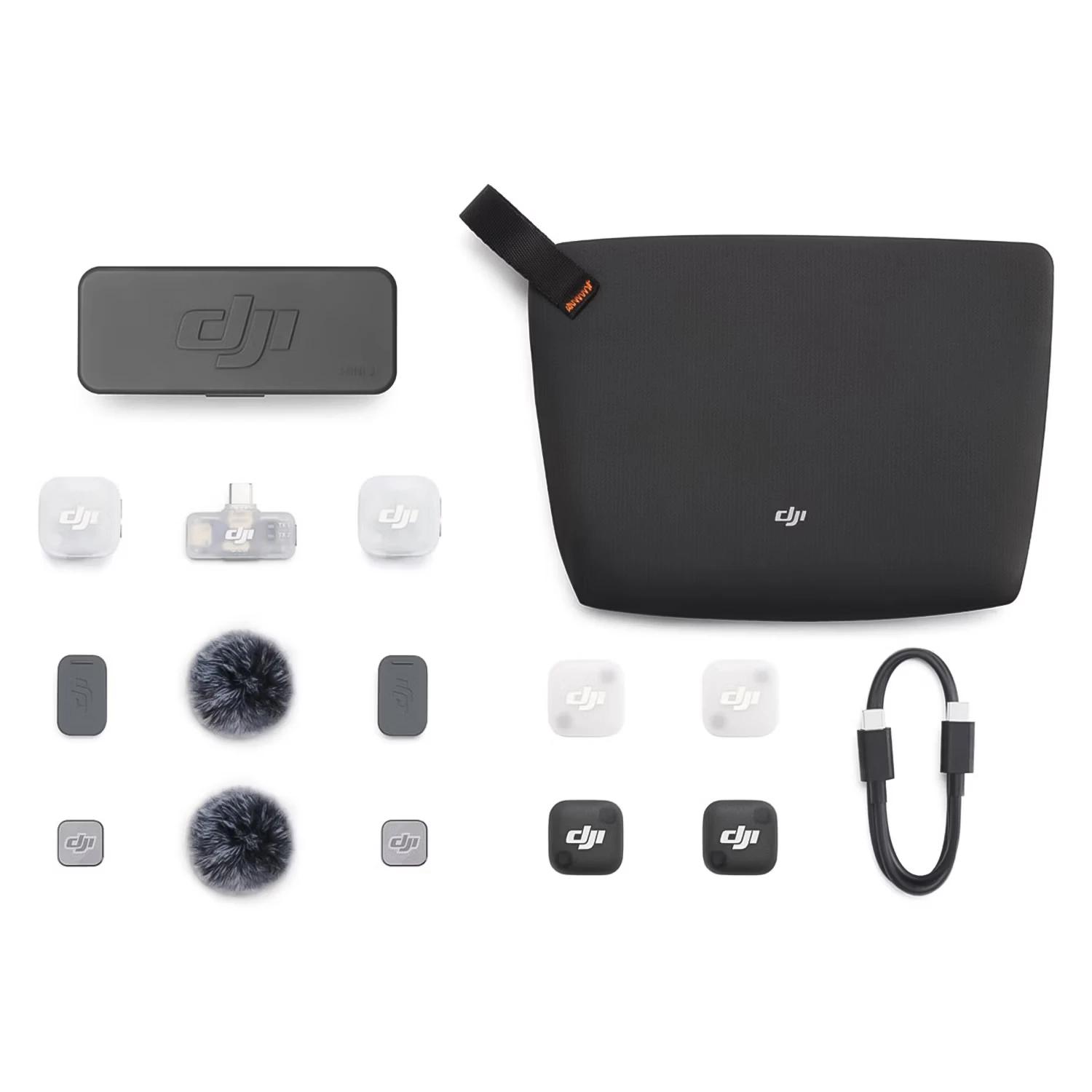 DJI Micrófono MIC MINI 2 (2 TX + 1 MOBILE RX + CHARGING CASE)(ANATEL)* - Imagen 3