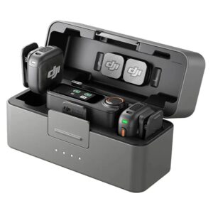 Micrófono Lapela DJI Mic 3 USB-C Inalámbrico Para Smartphone - Negro (2TX + 1RX + CHARGING CASE) (Anatel)