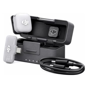Micrófono Lapela DJI Mic Mini 2 Inalámbrico Para Smartphone - Negro (1 TX + 1 Mobile RX + Charging Case) (Anatel)