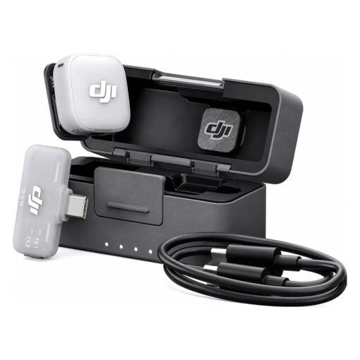 Micrófono Lapela DJI Mic Mini 2 Inalámbrico Para Smartphone - Negro (1 TX + 1 Mobile RX + Charging Case) (Anatel)