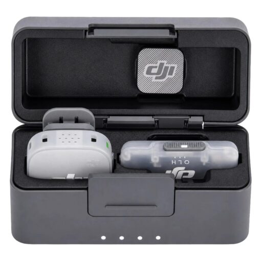 Alternative view of Micrófono Lapela DJI Mic Mini 2 Inalámbrico Para Smartphone - Negro (1 TX + 1 Mobile RX + Charging Case) (Anatel)