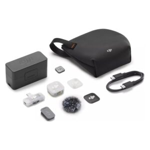 Micrófono Lapela DJI Mic Mini 2 Inalámbrico Para Smartphone - Negro (1 TX + 1 Mobile RX + Charging Case) (Anatel) - Imagen 4
