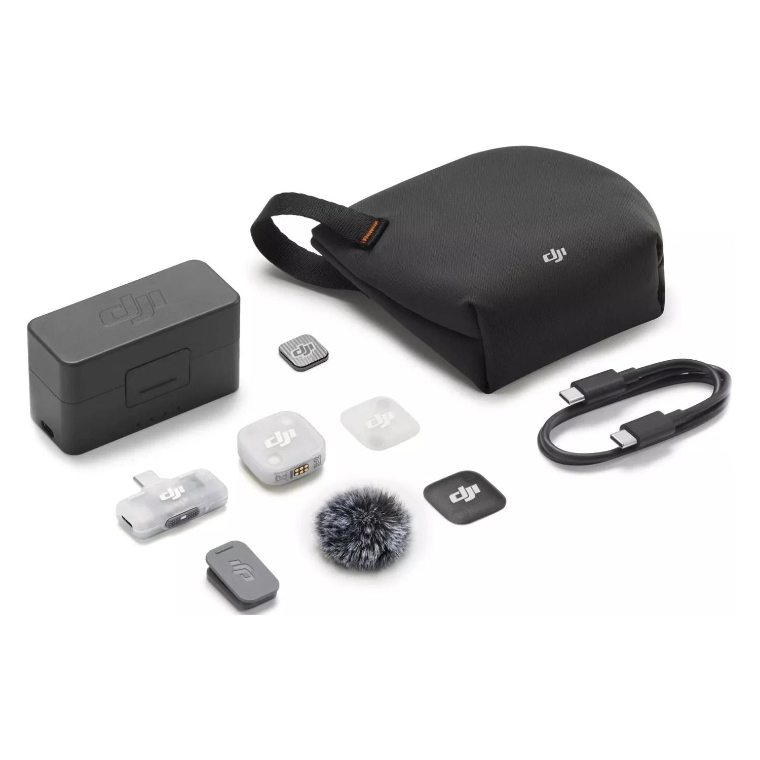 Micrófono Lapela DJI Mic Mini 2 Inalámbrico Para Smartphone - Negro (1 TX + 1 Mobile RX + Charging Case) (Anatel) - Imagen 4