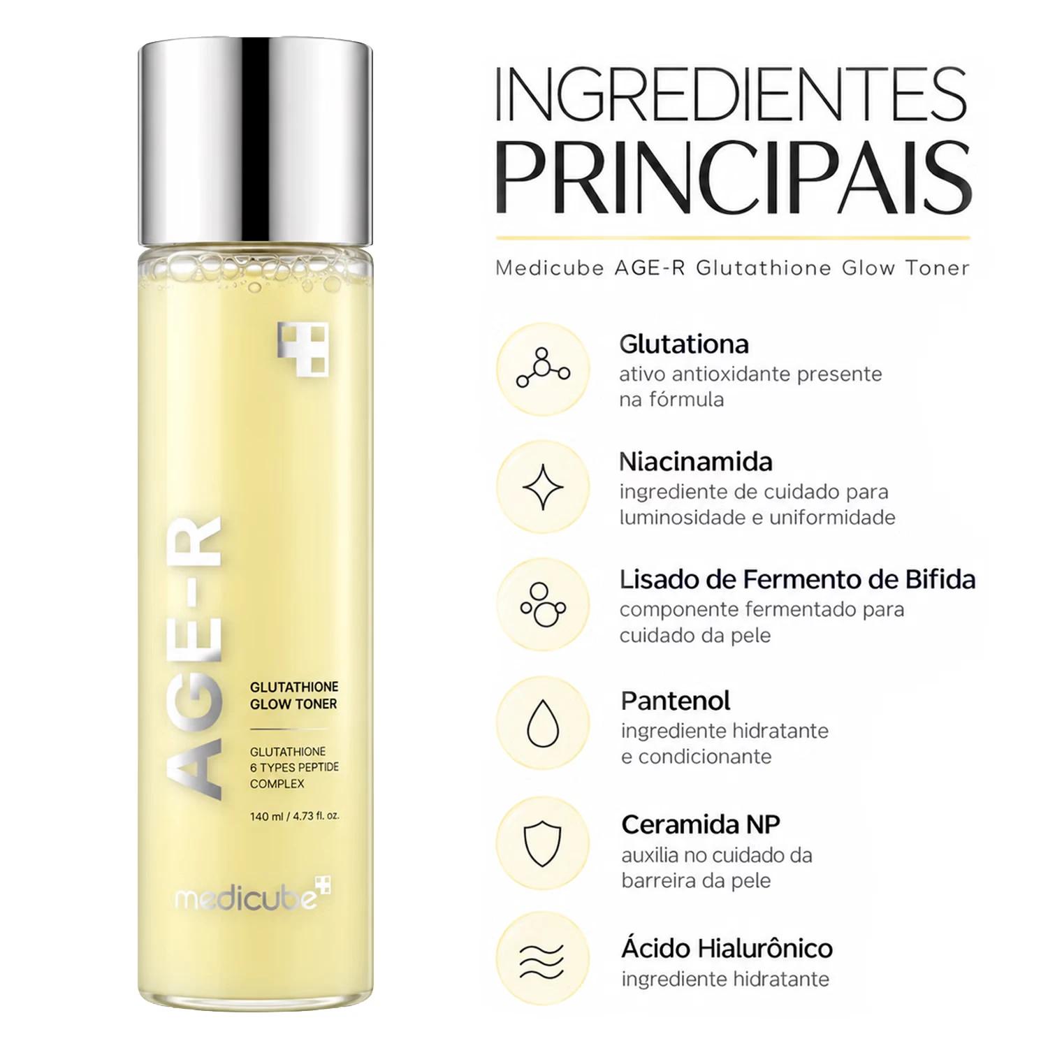 Alternative view of Tónico Facial Medicube AGE-R Glutathione Glow 140ml