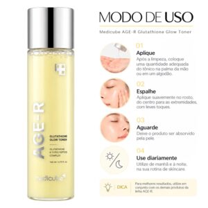 Tónico Facial Medicube AGE-R Glutathione Glow 140ml - Imagen 4