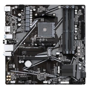 Placa Madre Gigabyte B550M K WIFI6E DDR4 Socket AM4 Socket AMD B550 Micro ATX - Imagen 2
