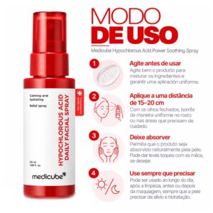 Spray Facial Medicube Hypochlorous Acid Daily 50ml - Imagen 4