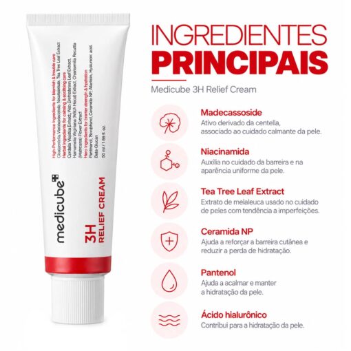 Alternative view of Creme Facial Medicube Hypochlorous 3H Relief Cream 50ml