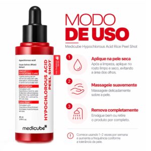 Exfoliante Facial Medicube Hypochlorous Acid Peel Shot 80ml - Imagen 4