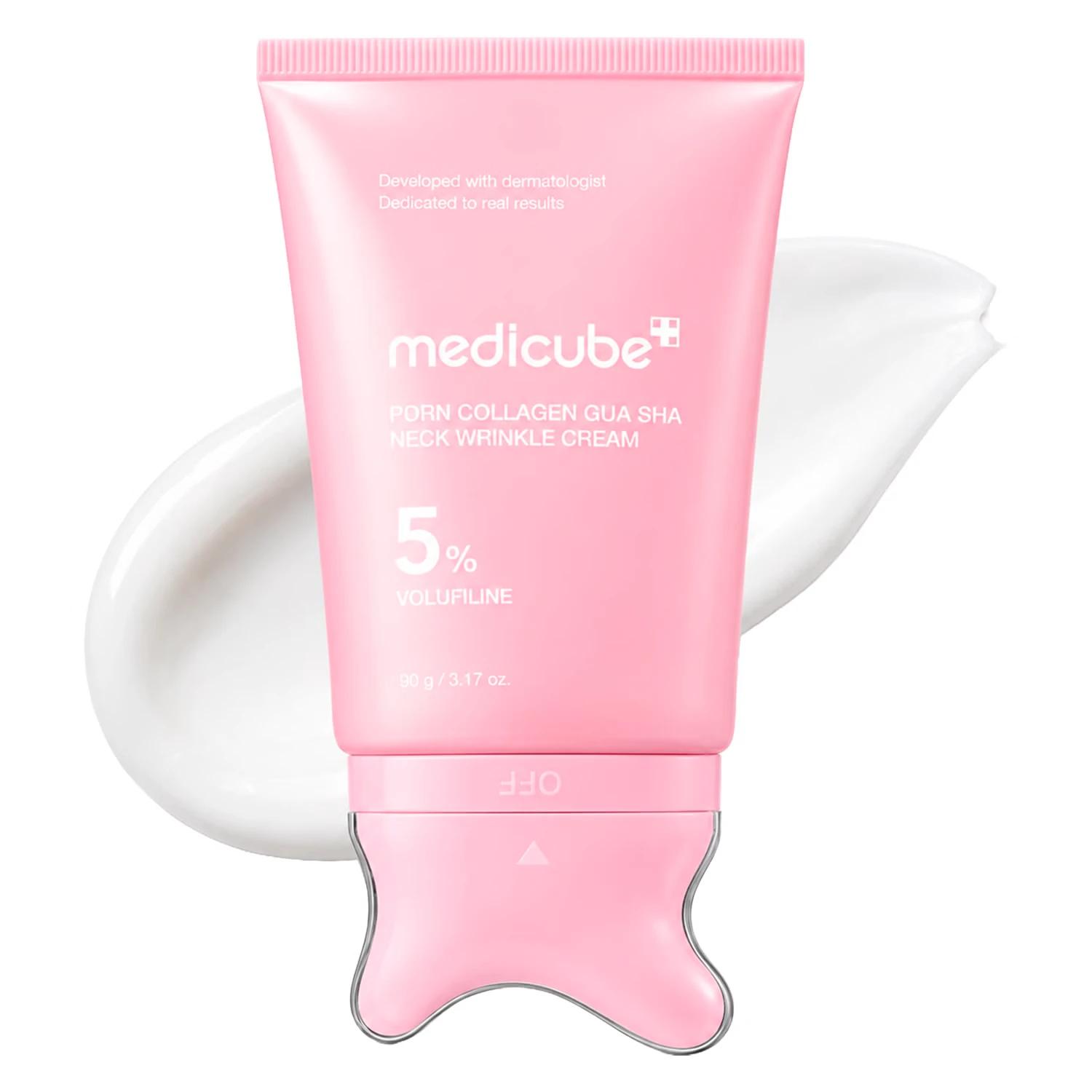 Creme Para Cuello Medicube PDRN Collagen Gua Sha Neck Wrinkle 90g - Imagen 3