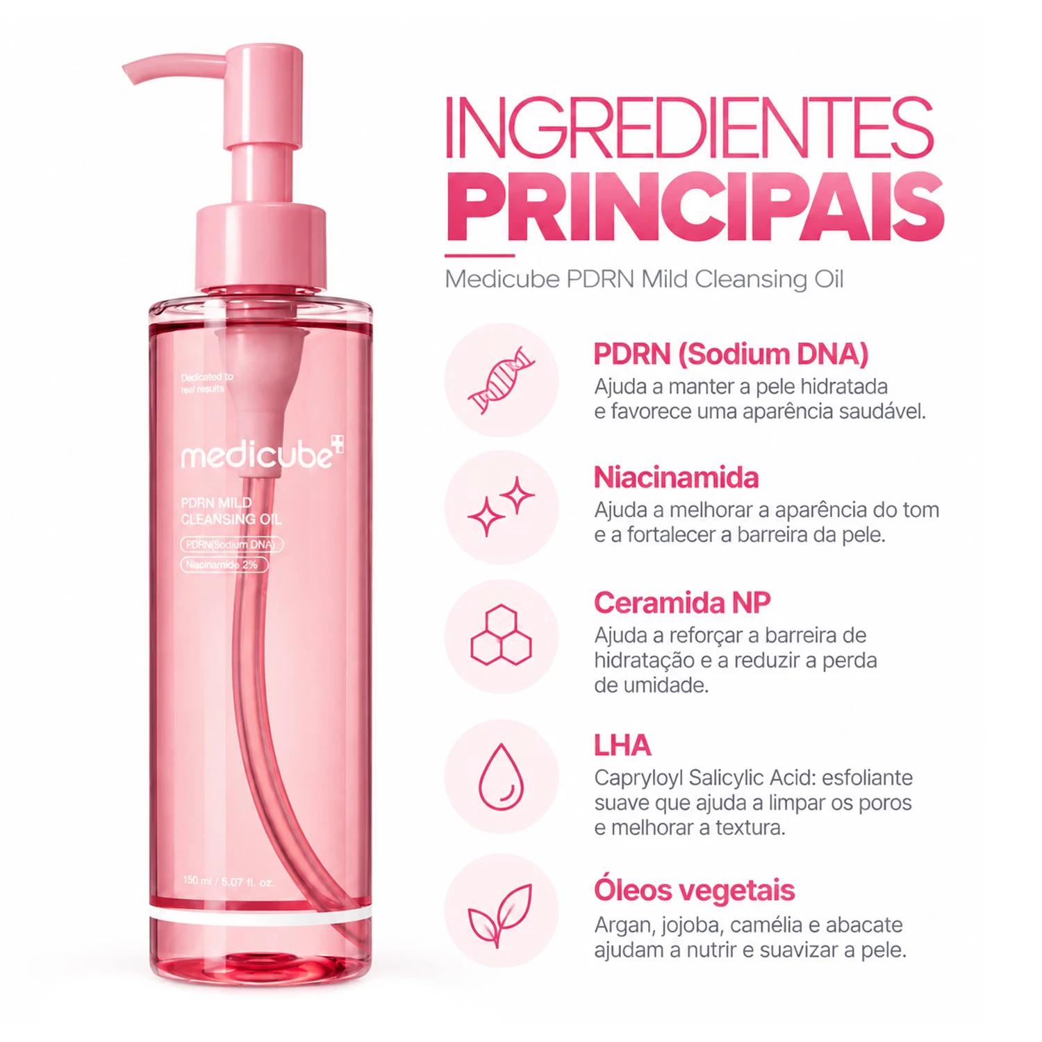 Alternative view of Óleo De Limpieza Facial Medicube PDRN Mild Cleansing Oil 195ml