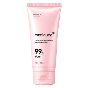 Espuma De Limpieza Medicube PDRN Rosa Niacinamide Whip Cleanser 120g