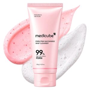 Espuma De Limpieza Medicube PDRN Rosa Niacinamide Whip Cleanser 120g - Imagen 5