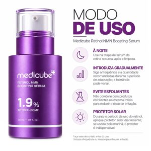 Sérum Facial Medicube Retinol NMN Boosting 30ml - Imagen 4