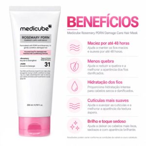 Máscara Capilar Medicube Rosemary PDRN Damage Care 200ml - Imagen 3