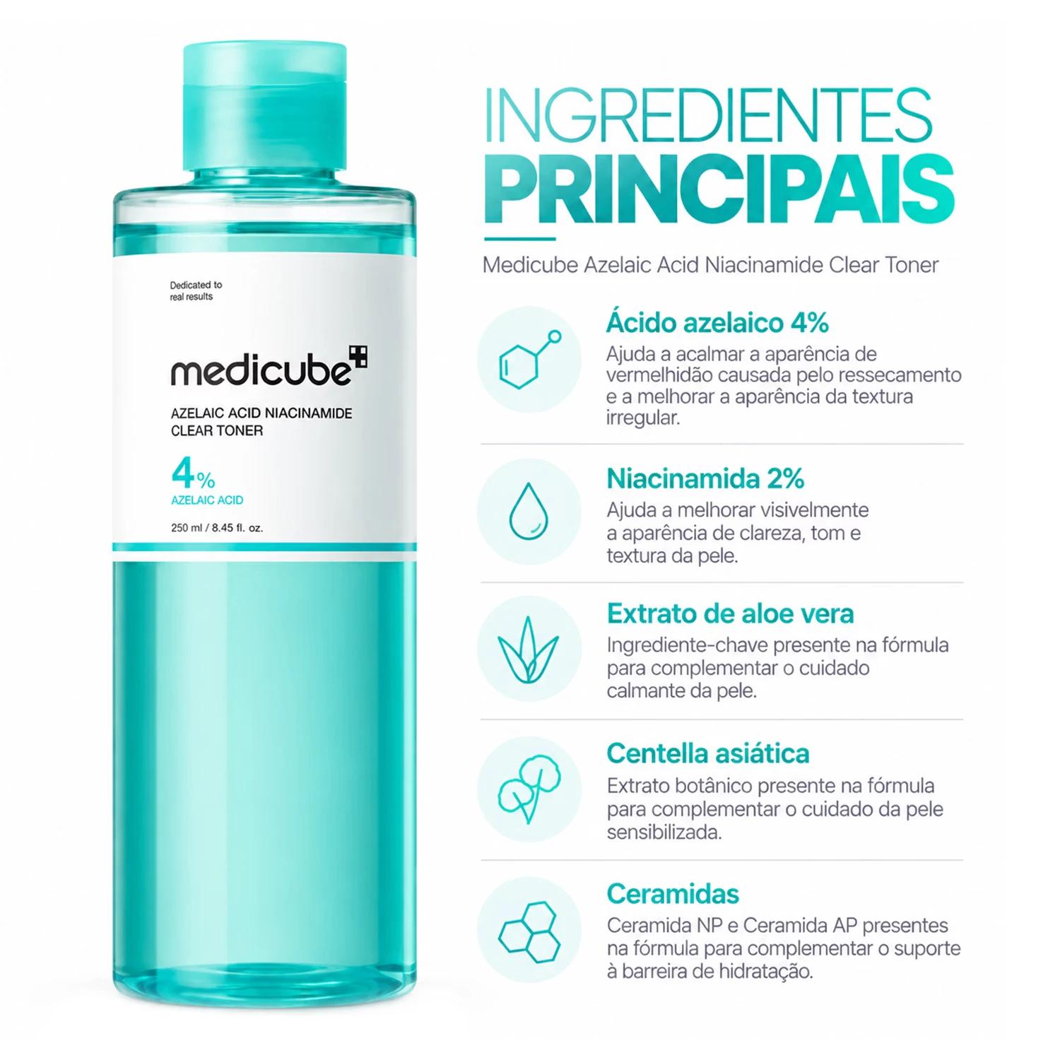 Alternative view of Tónico Facial Medicube Azelaic Acid Niacinamide Clear Toner 250ml