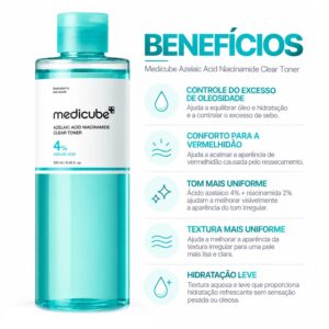Tónico Facial Medicube Azelaic Acid Niacinamide Clear Toner 250ml - Imagen 3