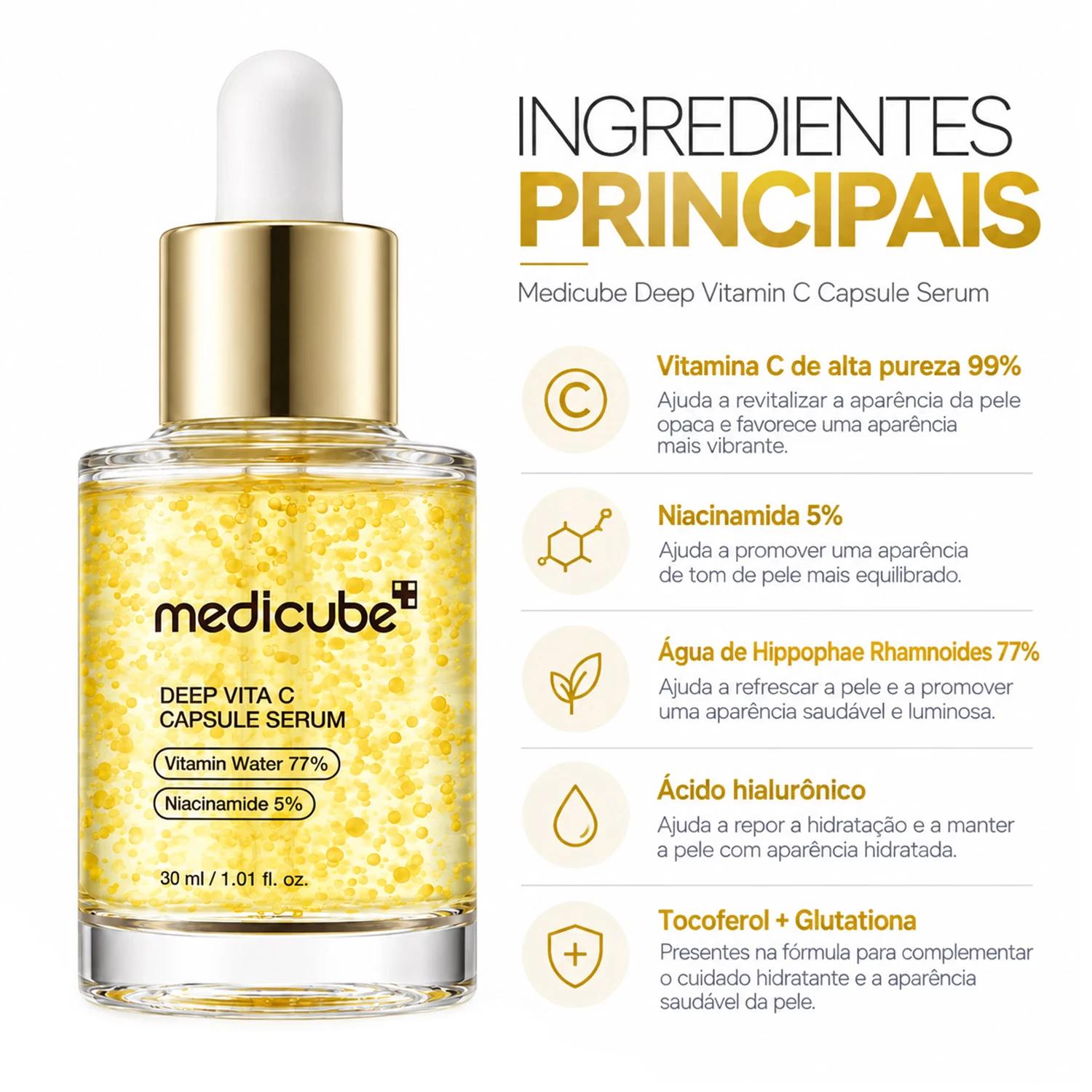 Alternative view of Sérum Facial Medicube Deep Vita C Capsule 30ml