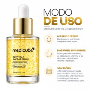 Sérum Facial Medicube Deep Vita C Capsule 30ml - Imagen 4