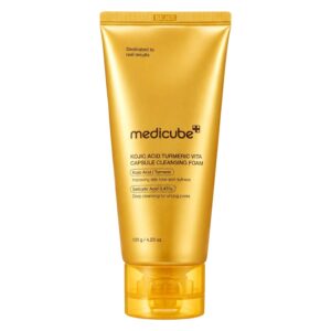 Limpiador Facial Medicube Kojic Acid Turmeric Vita Capsule 120g
