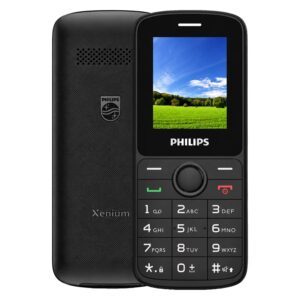 Celular Philips Xenium E2101 Dual SIM Pantalla 1.77" - Negro