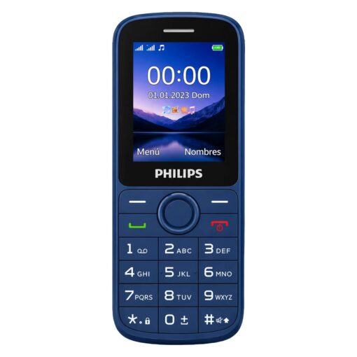Alternative view of Celular Philips Xenium E2101 Dual SIM Tela 1.77" - Azul