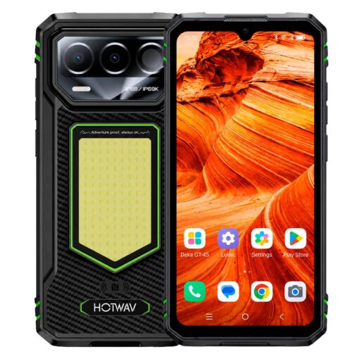 Smartphone Hotwav T8 128GB 4GB RAM Dual SIM NFC Pantalla 6.75" - Verde