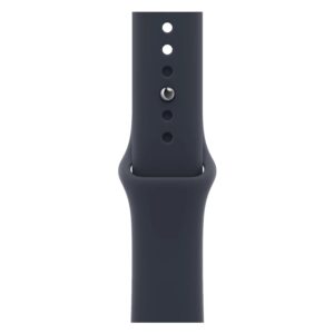 Apple Watch Series 12 MJEJ4LS/A Caixa Alumínio 46mm Cinza Espacial - Esportiva Azul Marinho M/L - Imagen 4