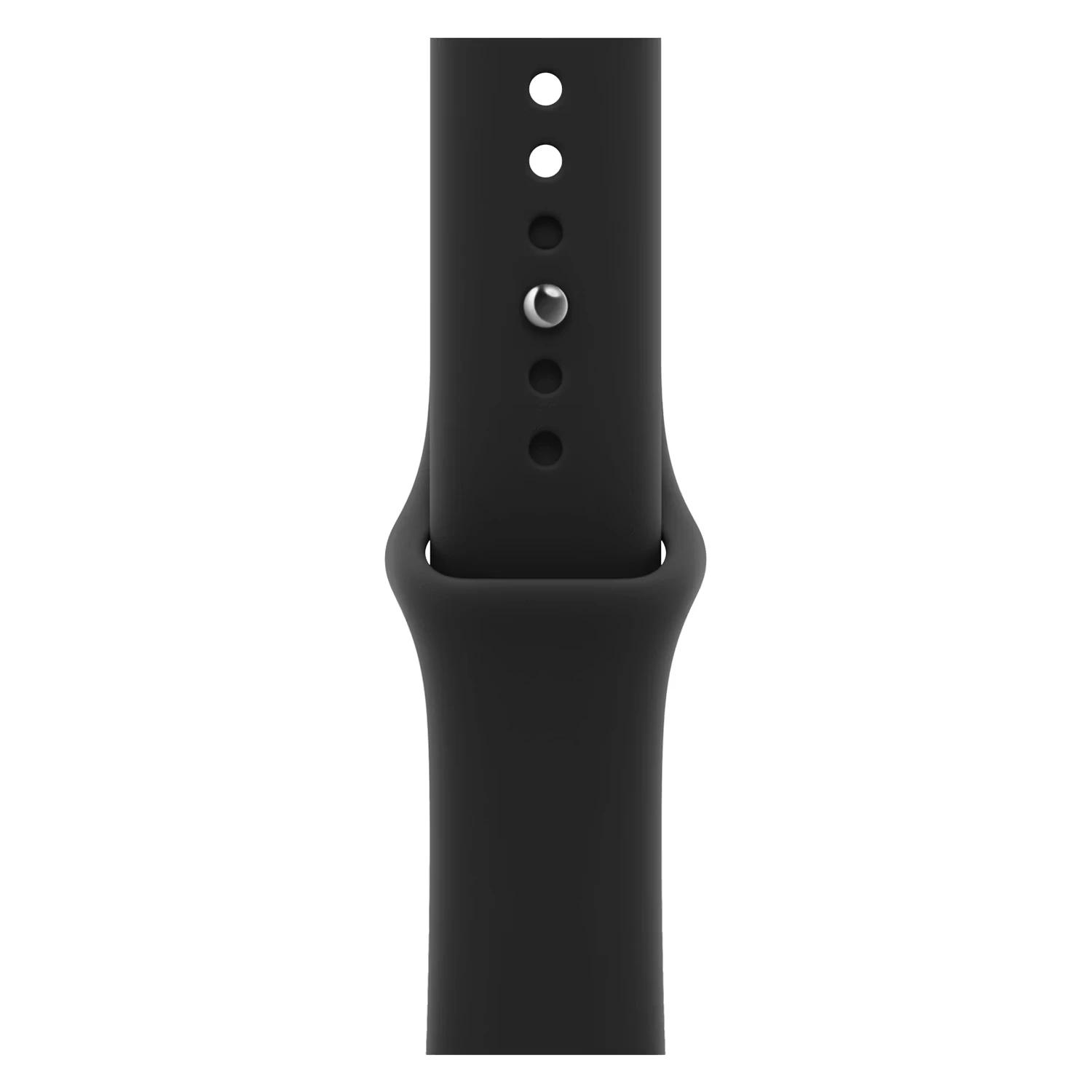 Apple Watch Series 12 MJEA4LS/A Caixa Alumínio 42mm Preto - Esportiva Preto S/M - Imagen 4