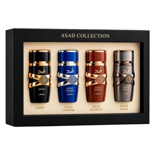 Alternative view of Kit Perfume Lattafa Asad Eau de Parfum Masculino 5ml - 4 Unidades